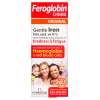 薇塔贝尔(VITABIOTICS) Feroglobin B12进口补铁补锌口服液(基础版)200毫升/瓶 3岁以上