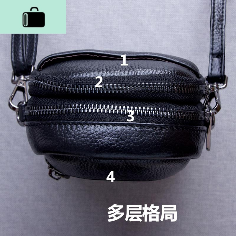 皮小包包女2020新款简约百搭软皮迷你单肩斜挎包头层牛皮手机包NEW LAKE女斜挎包