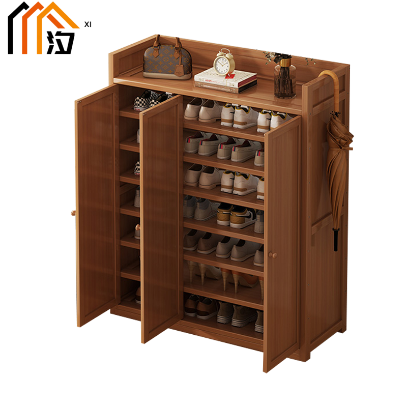汐鞋柜八层个高清大图