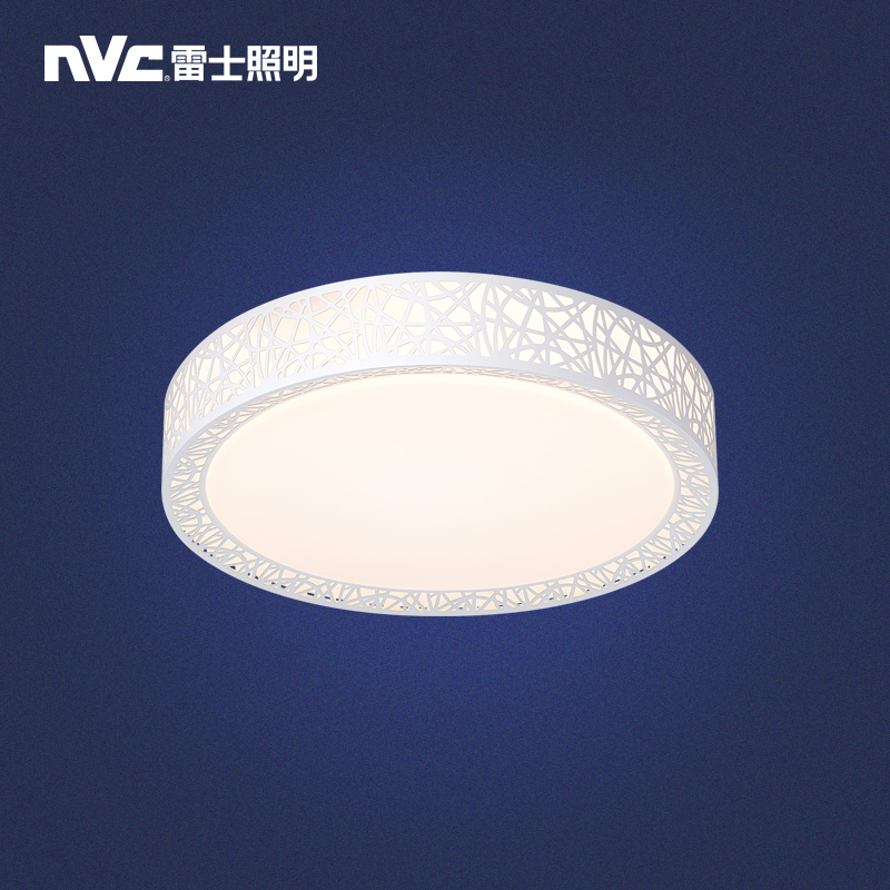 雷士照明(NVC)云巢 LED节能吸顶灯 个性创意设计高透光亚克力无极调控智控灯饰灯具 简约现代大气客厅卧室