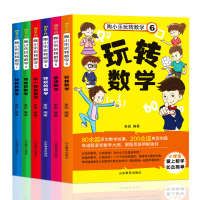 陶小乐玩转数学全6册 6-12岁儿童益智游戏书 数学逻辑思维训练游戏 陶小乐数学故事书籍 一二三年级数学思维训练