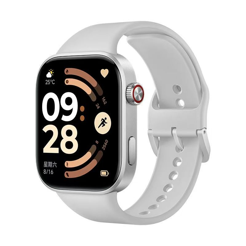 红米手表6 REDMI Watch6智能手表皎月银长续航蓝牙通话运动手表 银色