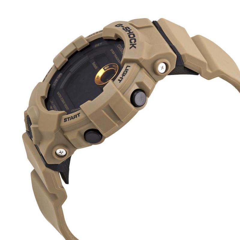 卡西欧casio男士gshock经典时尚防水计时树脂黑色数字表盘手表gbd800