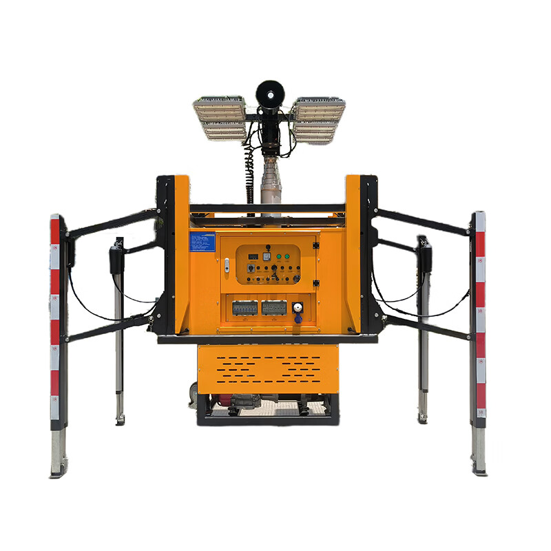 明特佳 MTJ-ZMT2907 4*700W 自动装卸移动照明灯塔(计价单位:套) 黄色高清大图