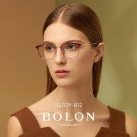 BOLON暴龙光学镜潮流D形眼镜框架女金属框近视眼镜BJ7079