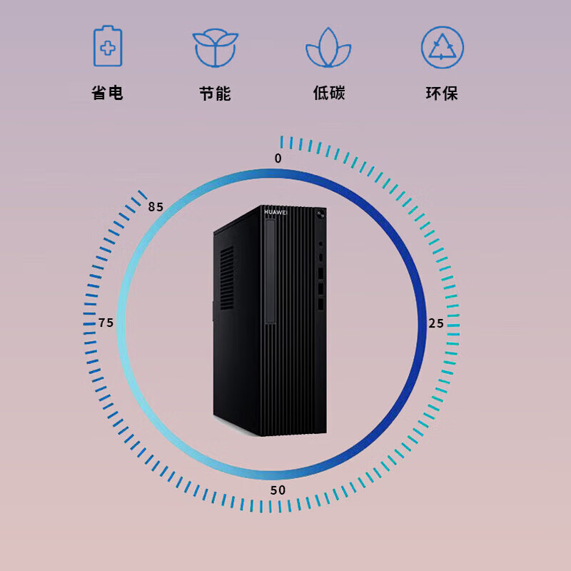 华为擎云W515x 国产化信创电脑麒麟9000C/8GB+256GB+1TB/无WiFi有光驱统信/麒麟系统23.8英寸