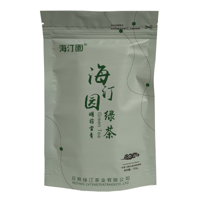 海汀园 雪青明前绿茶 100g 袋