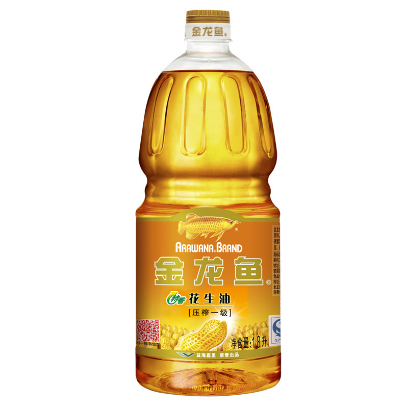 金龙鱼特香花生油1.8L花生油