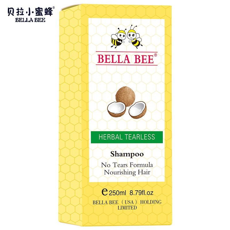 贝拉小蜜蜂(BELLABEE)婴儿蜜语草本无泪洗发露250ml
