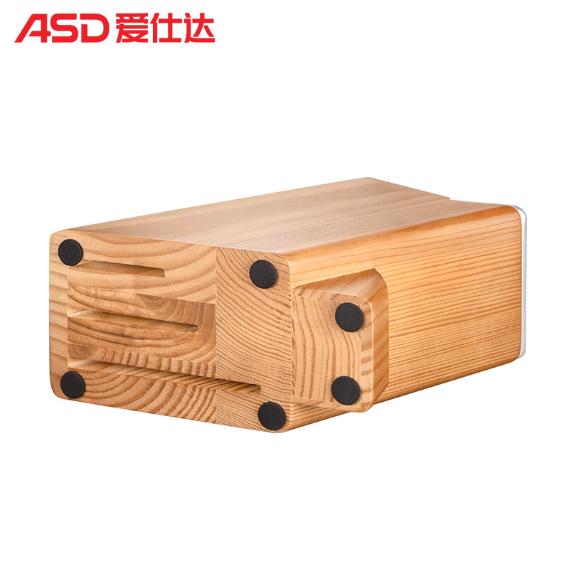 爱仕达ASD 刀具套装小厨刀砍骨刀厨师多用刀炫利VI五件套刀内置磨刀石 RDG05X6Q