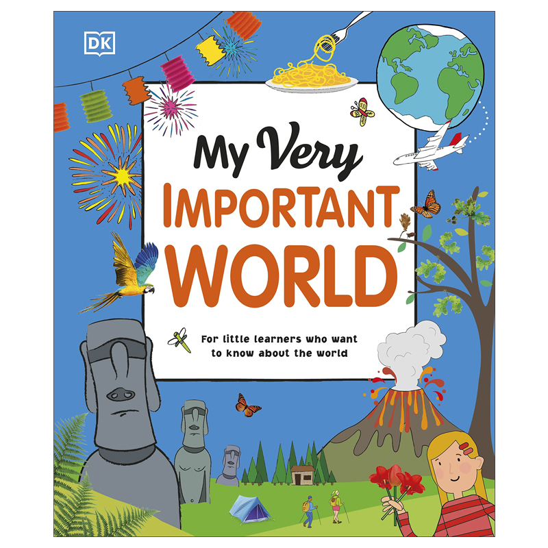 [正版]DK少儿百科全书:这是我们的地球 英文原版 My Very Important World 工具书 经典科高清大图