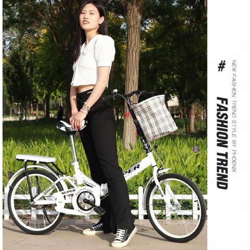 折叠自行车成人款20寸22寸免安装减震男女通用高清大图