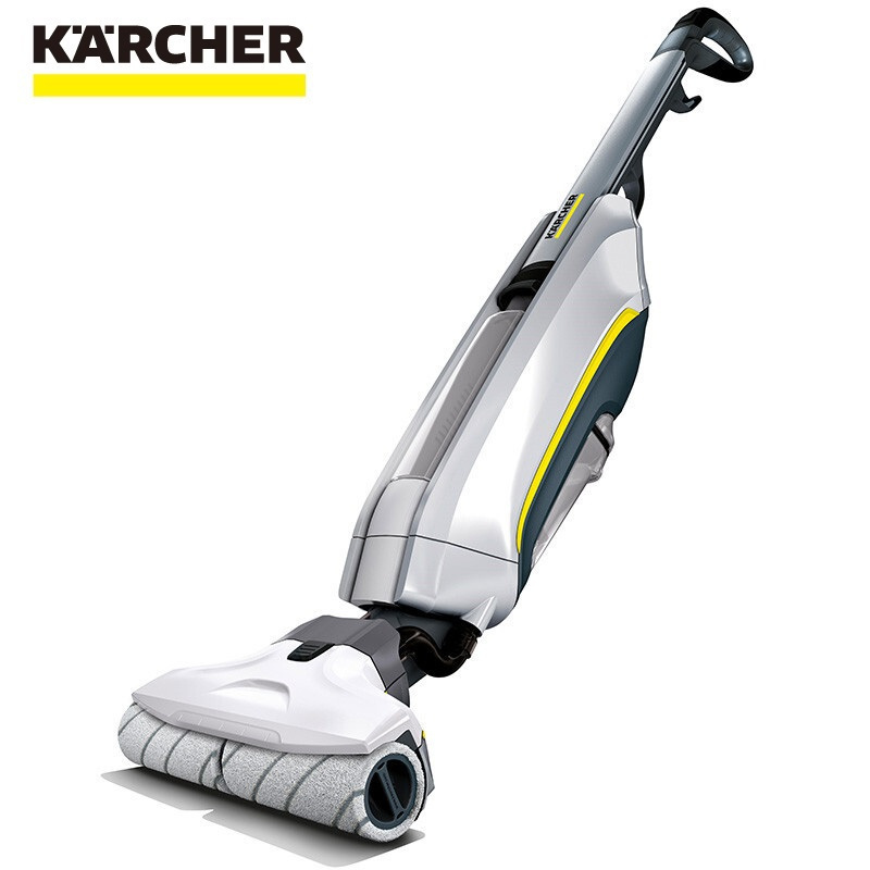 卡赫(KARCHER)地面清洁机FC5 德国卡赫电动拖把 拖地机 吸尘器伴侣 家用洗擦地机地板打蜡清洁机