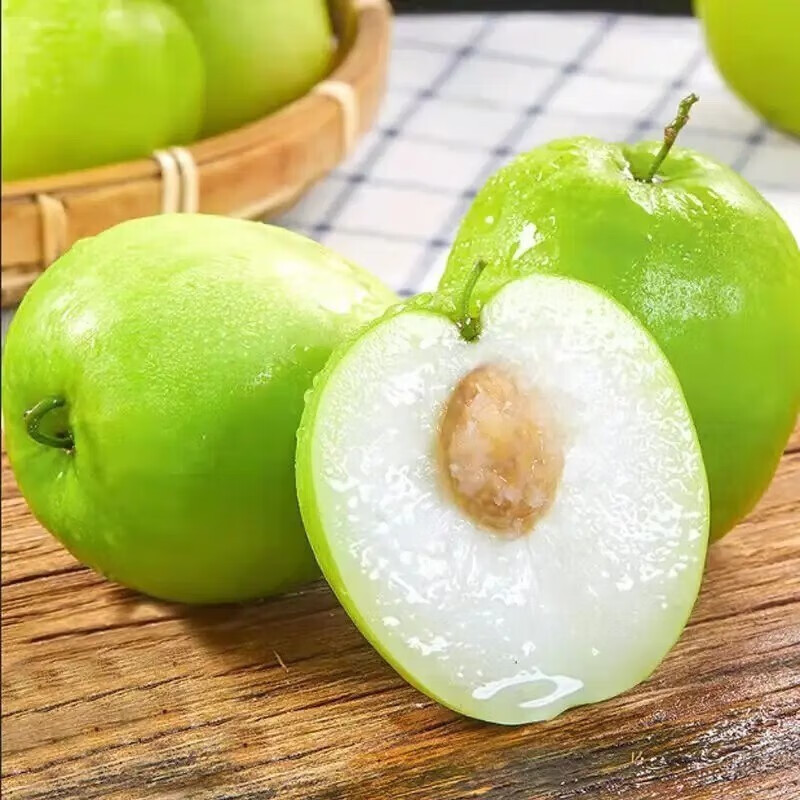 鲜木 云南牛奶大青枣 5/9斤 当季现摘鲜枣 脆甜蜜枣 贵妃枣 脆甜多汁