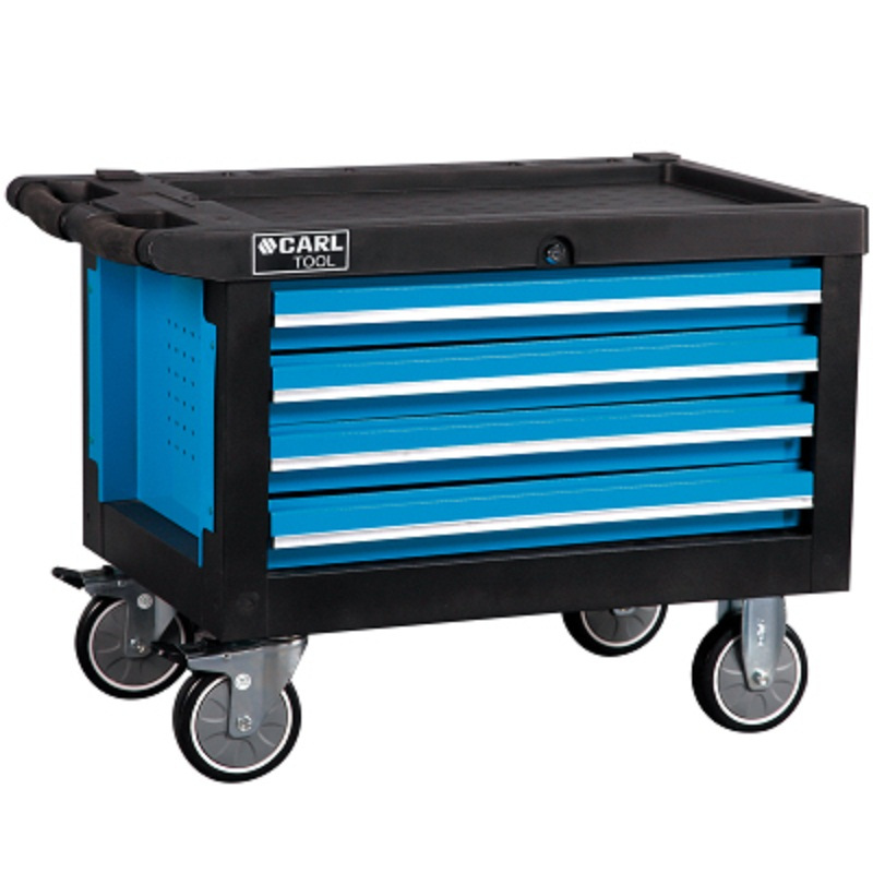 四抽屉小型工具车视频