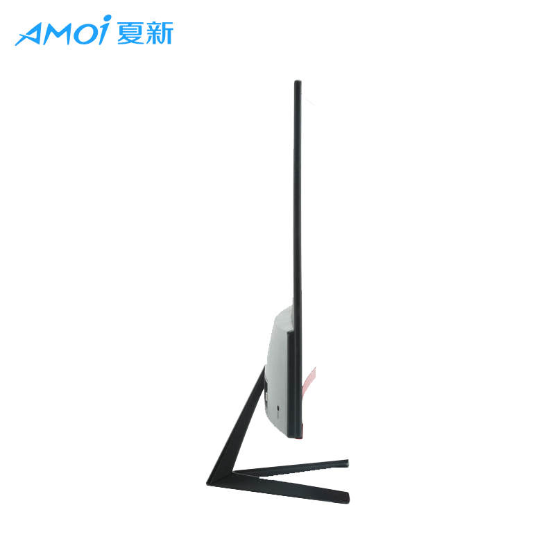 夏新(AMOI) 27英寸台式高清电脑曲面显示器便携165hz电竞游戏无边框显示屏幕液晶显示器黑红色1800R曲率