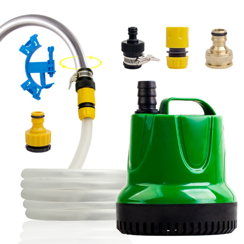 鱼缸电动抽水换水器吸便器水族箱排水虹吸清洁工具 换水补水套装高清大图