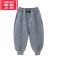 可莉允宝宝加绒加厚休闲裤2022冬装新款男童保暖运动裤童装中小童长裤子保暖裤