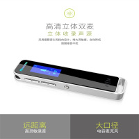 [赠转文字卡]纽曼RV51 mini 32G 银色 迷你录音笔 微型专业高清降噪 学习会议录音 转文字 MP3播放器