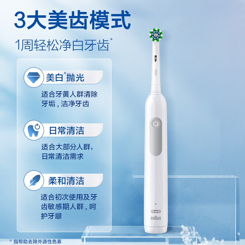 欧乐-B电动牙刷Pro1Max粉色高清大图