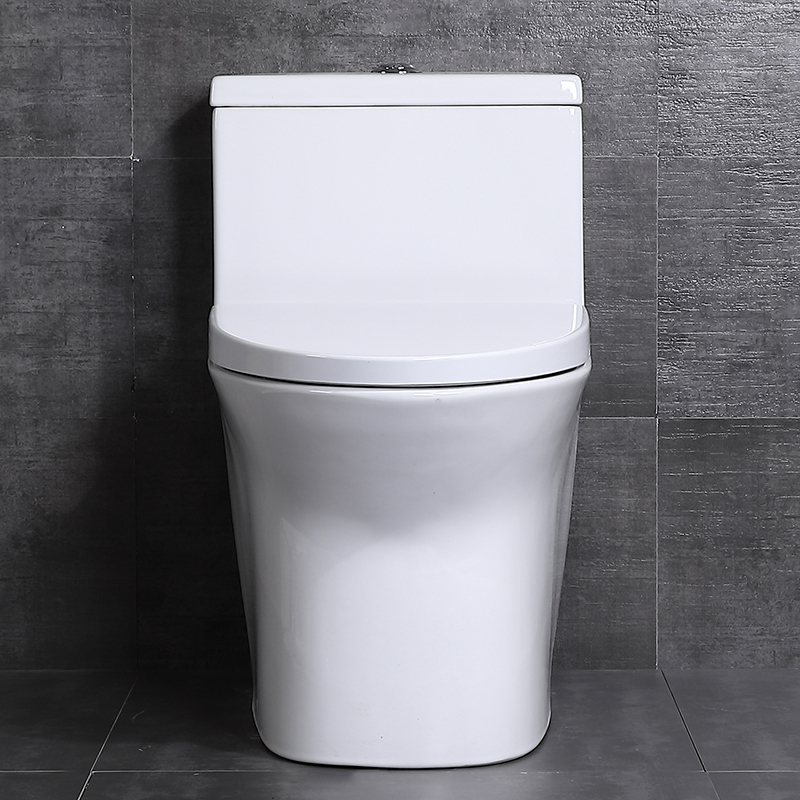 家用连体抽水马桶大管道坐便器不堵塞新款宽大陶瓷座便器250/350/450/550坑距
