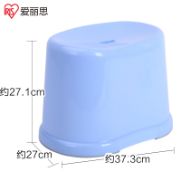 爱丽思IRIS 浴室多功能塑料凳阳台小板凳 加厚加固 防滑浴凳 OBI-270蓝色