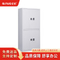企诺通双节密码锁文件柜双门铁皮办公资料柜无抽密码柜QNGCA1-01GBW