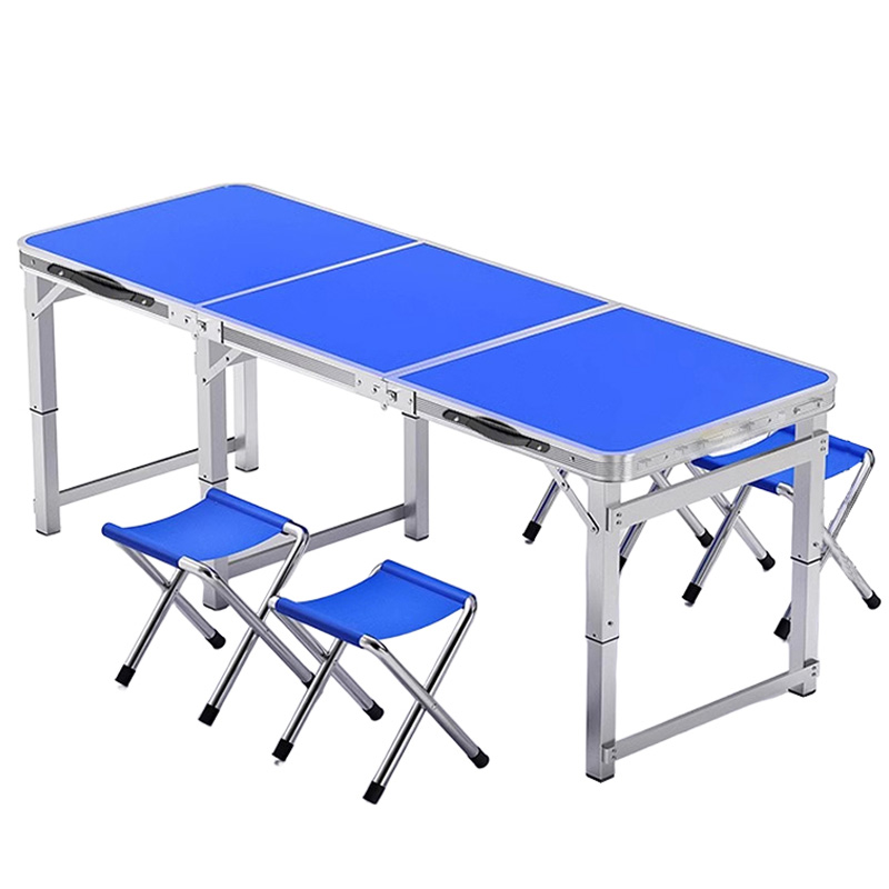 象笃户外折叠桌180*60*70cm套高清大图