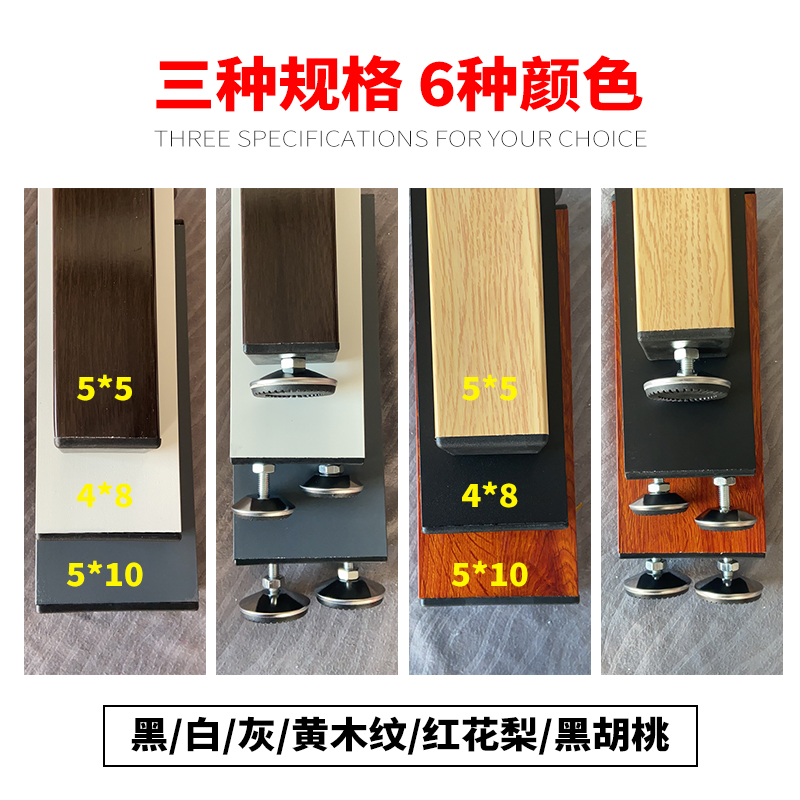 汐岩立柱隔断木北欧铁艺屏风办公室隔断竖条格栅客厅实木玄关隔断墙高清大图