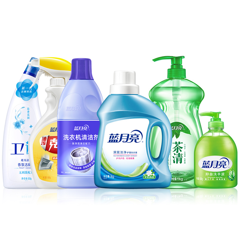 蓝月亮家庭清洁全场景6件套礼包