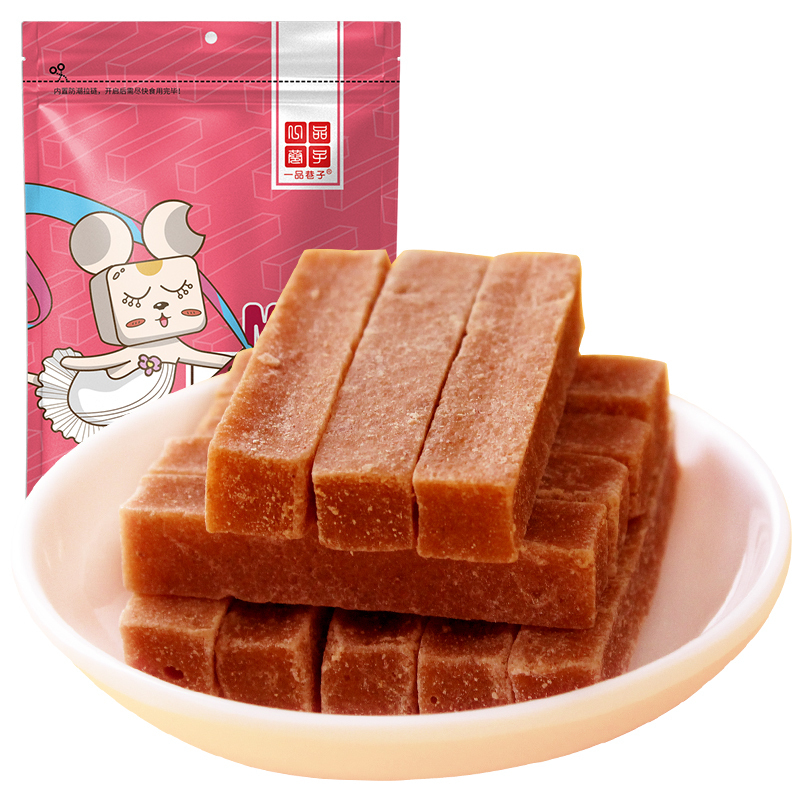 一品巷子山楂条208*5袋山楂卷果糕蜜饯果脯儿时记忆果脯零食