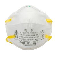 3M口罩N95 8210CN防尘口罩 防颗粒物防雾霾防花粉 编织头带式劳保口罩工业防护口罩 20只/盒