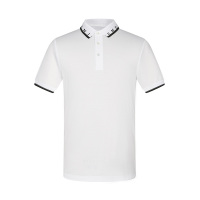 EMPORIO ARMANI阿玛尼 男士条纹短袖POLO衫