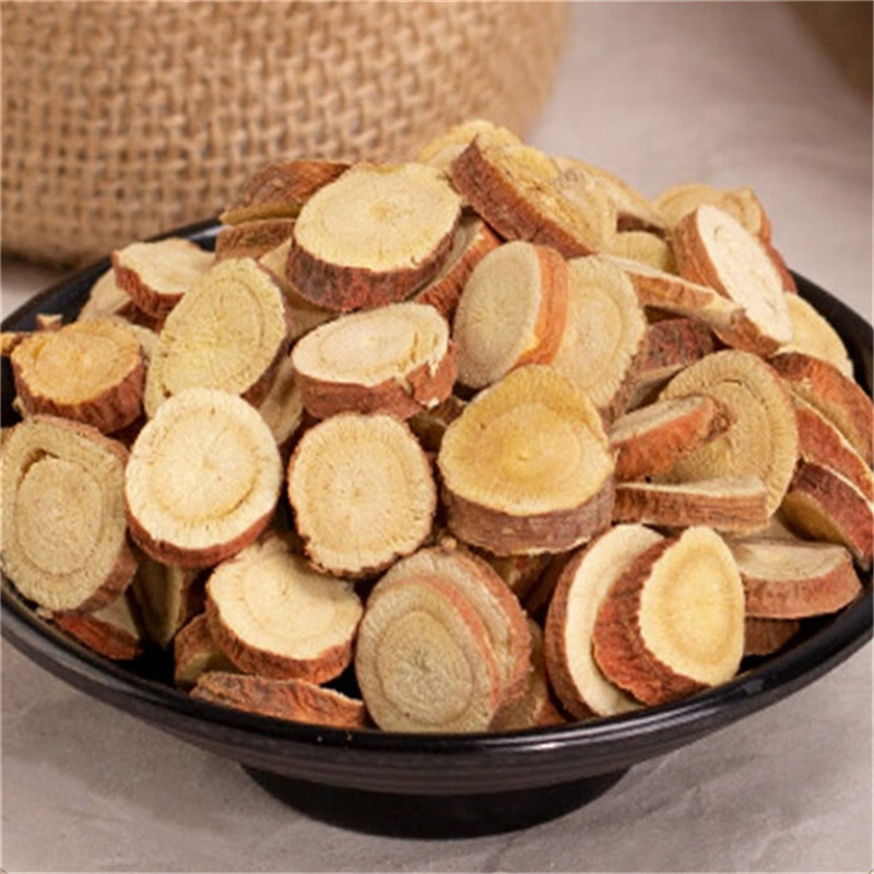 甘草250g内蒙甘草片光甘草香料红皮生甘草大片干姜汤原料甘草粉高清大图