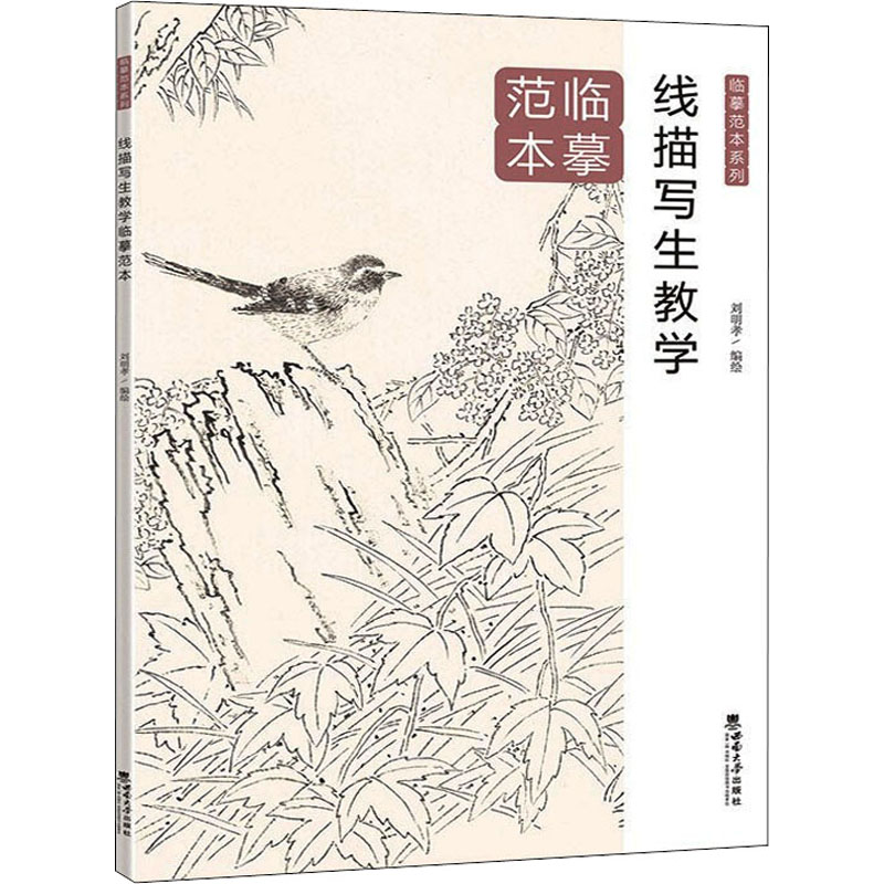 正版新书】线描写生教学临摹范本刘明孝9787569713749