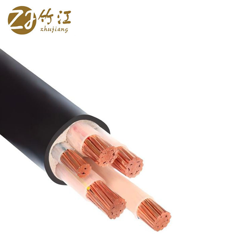 竹江 铜芯电缆 ZR-YJV22-0.6/1KV-3*35+2*16 米高清大图