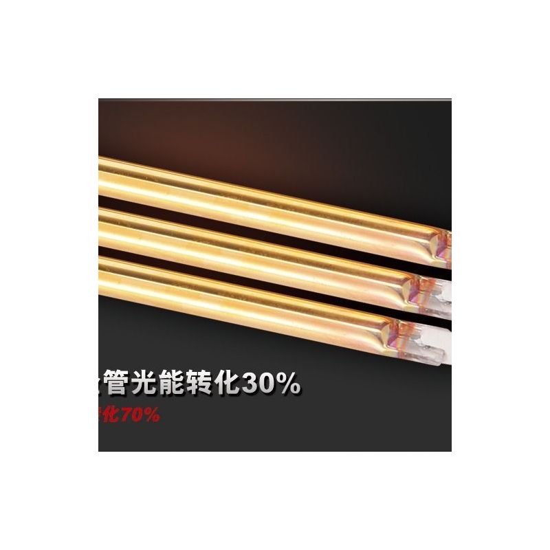 浴霸集成吊顶洗澡间卫生间黄金管碳纤维超薄浴霸灯取暖灯浴室30|黄金管2管1000瓦