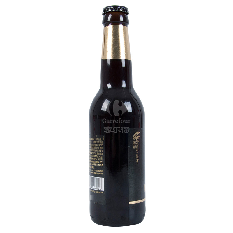 瓦伦丁黑啤（瓶装）330ml