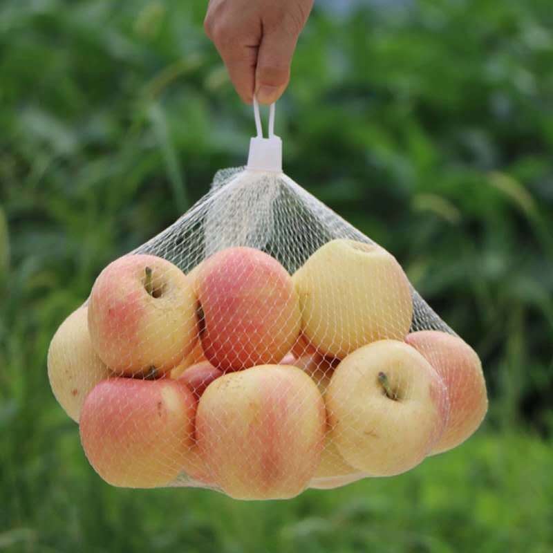 水果网兜蔬菜网袋超市尼龙袋手提食品小网眼袋子pe塑料家用编织袋