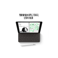 [壳膜套餐]2021新款 Apple iPad 9代 10.2英寸256G 平板电脑银色 全新WLAN版