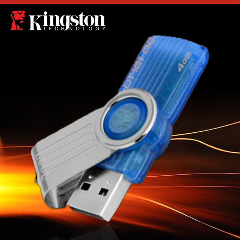 金士顿(KINGSTON) 101G2 优盘车载U盘电脑金属旋转u盘4G