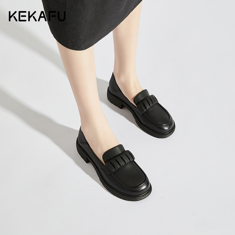珂卡芙(kekafu)女士圆头单鞋12301060报价_参数_图片_视频_怎么样