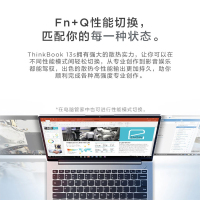 联想ThinkBook 14 6ACD 酷睿版i5 2021款 14英寸轻薄笔记本电脑 i5-1135G7 16G 512G固态 FHD高色域