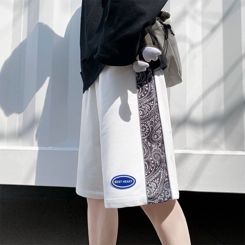 森马集团旗下GLEMALL中国风裤子韩版潮流五分短裤国潮宽松直筒夏