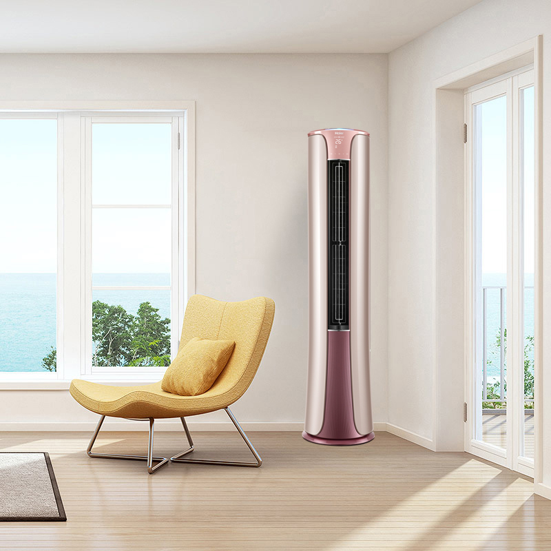 海尔(Haier)2匹 变频 KFR-50LW/09HAP21AU1 1级能效 健康自清洁 家用空调 冷暖 柜机健康空调