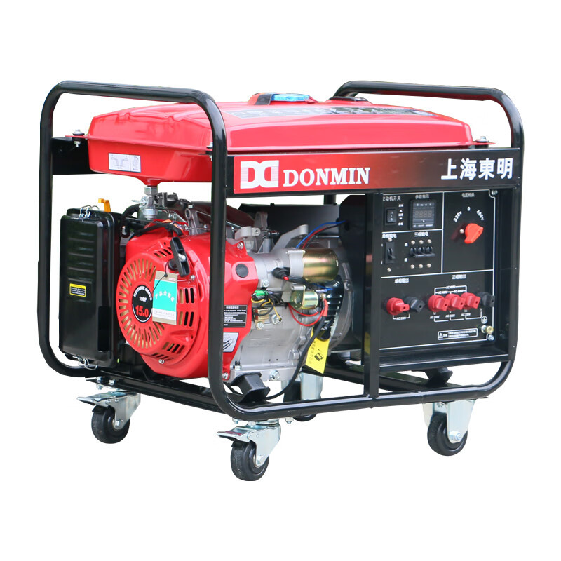 DONMIN 东明 5千瓦 汽油发电机组电启动含电瓶施工应急 DMDS6500CXD-1