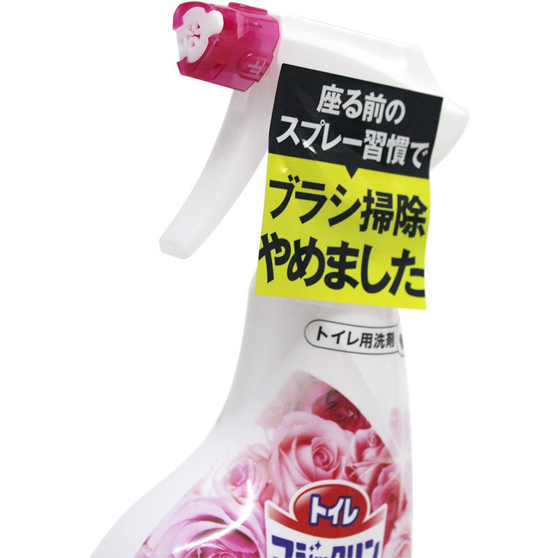 花王马桶清洁剂粉色玫瑰380ml