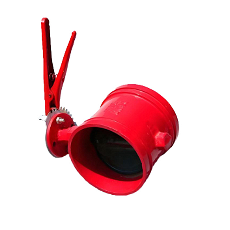 兴酉 沟槽蝶阀 DN80 个高清大图