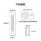 美的(Midea)新3级能效冷暖家用智行立式大2匹p变频空调柜机圆柱型落地式客厅家用省电智能家电KFR-51N8MJA3