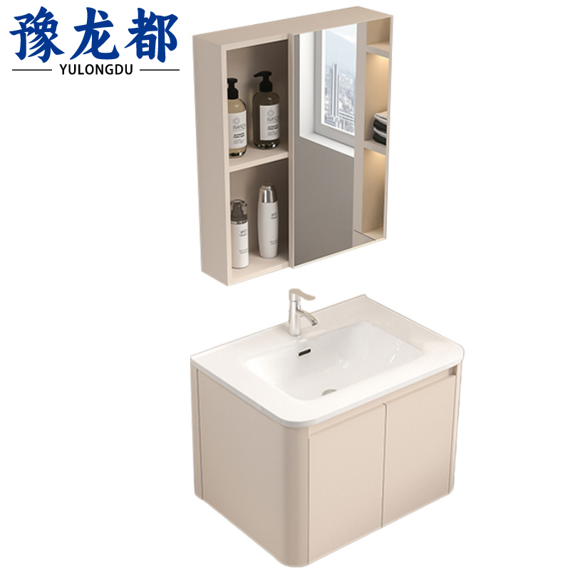 豫龙都洗手池81cm台高清大图